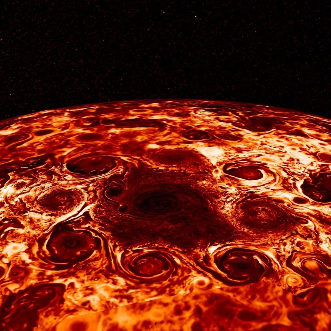 Jupiter North Pole Octagon